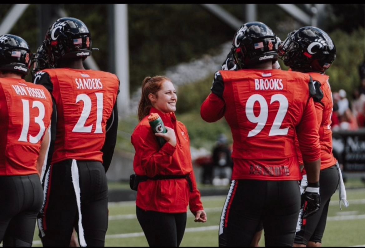 Bengals welcome first female athletic training intern