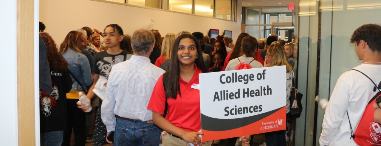 Students on College Day